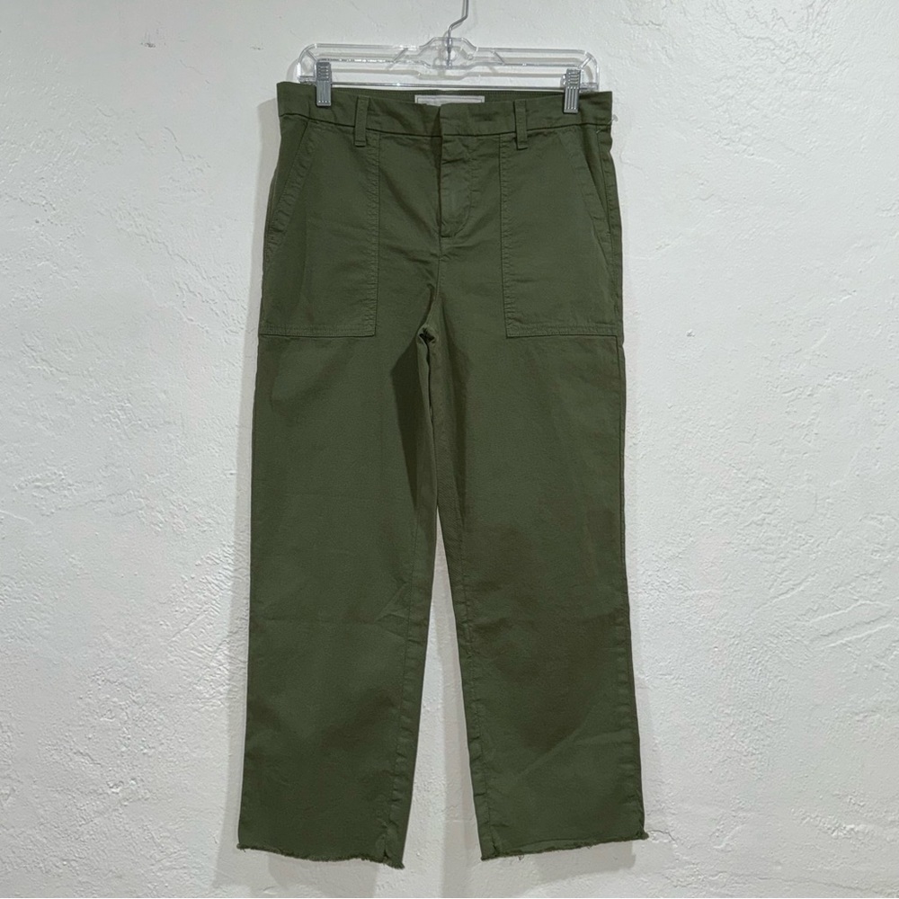 Frank & Eileen Blackstone Crop Utility Women’s Pants in Army Green - Size - 6